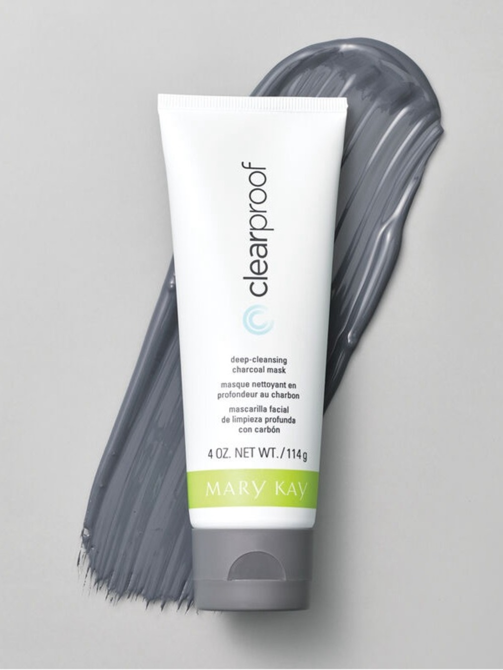 Mary Kay Clearproof Deep-Cleansing Charcoal Mask - White / Gray